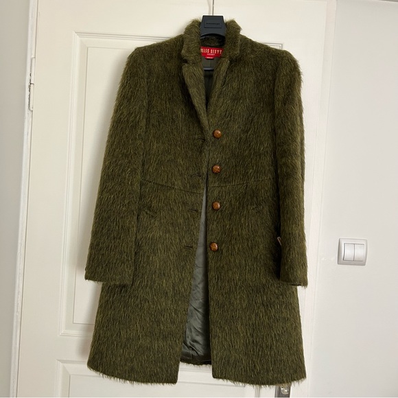 Miss Sixty green wool coat - Picture 2 of 9